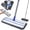 Blue(16.8"*5.2"), variant on Microfiber Mops for Floor Cleaning, Extra Large Industrial Mop,Floor Commercial Mop for Wet & Dry Use, Flat Mops for Hardwood, Vinyl, Laminate, Tile Floors, 5 Reusable & Washable Pads