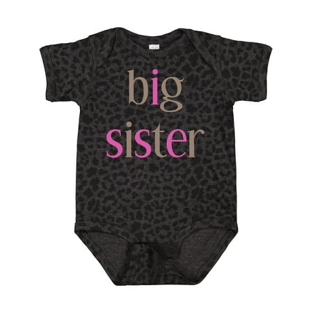 

Inktastic Big Sister Gift Baby Girl Bodysuit