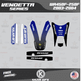 thumbnail image 2 of Kalair GFX Graphics Kit for Yamaha WR250F (2003-2004) Vendetta Series, 2 of 5