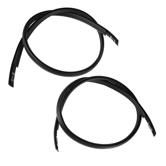 Tiras de sellado de automóviles Unique Bargains 2 piezas para Honda Civic 2012-2015 negro