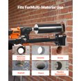 thumbnail image 4 of VEVOR Diamond Core Drill Machine Concrete Core Drill Rig with Stand 10 in 2500W, 4 of 9