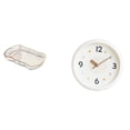 thumbnail image 1 of Bandeja de almacenamiento,Bandeja rectangular para servir,bandeja para postres y frutas de cocina,Reloj de pared,Reloj de pared decorativo,moderno y elegante.,Reloj de pared redondo silencioso, 1 of 8