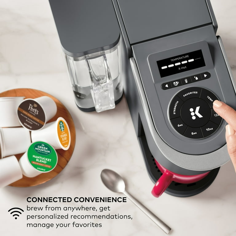 Keurig K-Supreme SMART Coffee Maker, Multiflujo Technology, Iced