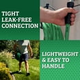 thumbnail image 2 of Colors™ SwivelGrip® Garden Hose, 5/8" x 100', Forest Green, 2 of 10