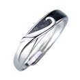 thumbnail image 1 of Anillo de un par de hombres y mujeres de plata de luz Senior Sense Design Ancient Couple Ring, 1 of 3