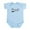 Sky Blue, variant on CafePress - Vintage Pearl (Black) Infant Bodysuit - Baby Light Bodysuit, Size Newborn - 24 Months