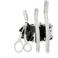 thumbnail image 1 of Ksvsonrvi Eyebrow Razors Sets, 2PCS Razor with Protective Cover, 1PCS Scissor, Facial Hairs Peach Fuzz Removal, Face Shavers (Clear), 1 of 5