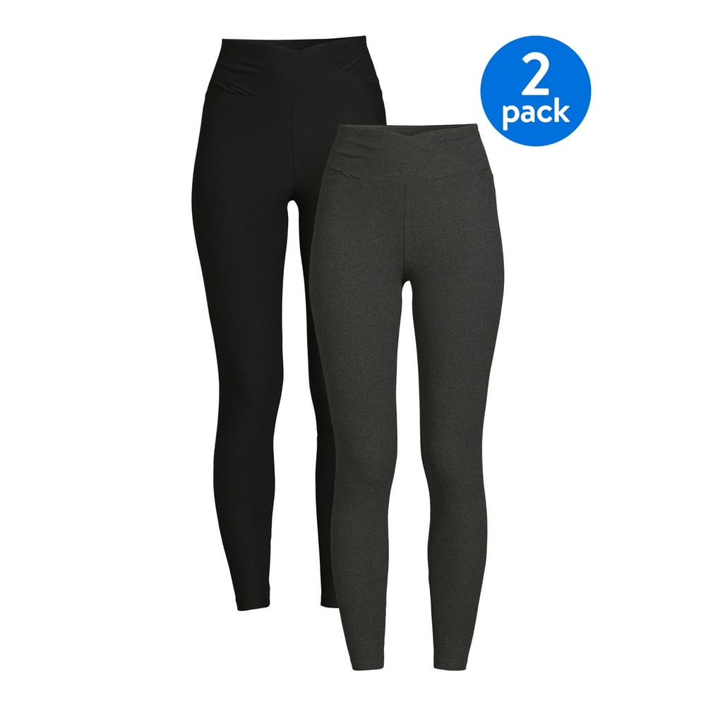 Eye Candy Eye Candy Juniors' Leggings with Crossover V Waistband, 2