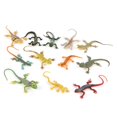 thumbnail image 4 of Juego de juguetes de lagarto, 12 piezas/juego de lagarto simulado colorido, juguetes de animales para niños, juego de juguetes para niños, claridad notable, 4 of 8