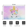 thumbnail image 5 of Rainbow Unicorn Pattern Door Rugs,Washable Non Slip Door Mats Indoor,Decorative Door Mats,Entry Mat Indoor for Entrance,Bedroom,Kitchen,Bathroom,20"x32", 5 of 6