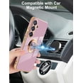thumbnail image 2 of ZUKKASHAN for Samsung Galaxy A16 5G Case, with 360° Rotating Ring Magnetic Stand, Luxurious Gloss Finish and Electroplating Shockproof Protective Phone Cover Case, 2 of 4