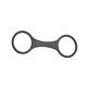 thumbnail image 2 of Eigraketly Silicona Snorkel Correa Keeper Buceo universal Snorkel Hebilla Tubo de respiración negro Hebilla Soporte Black Lock Kit Correa Keeper para buceo Deportes acuáticos Eigraketly OD005827-00, 2 of 6