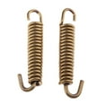 thumbnail image 1 of 2x Motorcycle Hook Spring Tension Retractors Spring For Exhaust Pipe 65mm - Gold, as described, 1 of 5