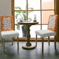 thumbnail image 3 of Fall Dining Room Chair Covers Set of 6, Orange Pumpkin Autumn Farmhouse Wood Grain Stretch Chair Slipcovers Removable Washable Seat Cover Chair Protectors for Kitchen Home, Hotel Banquet, 3 of 6