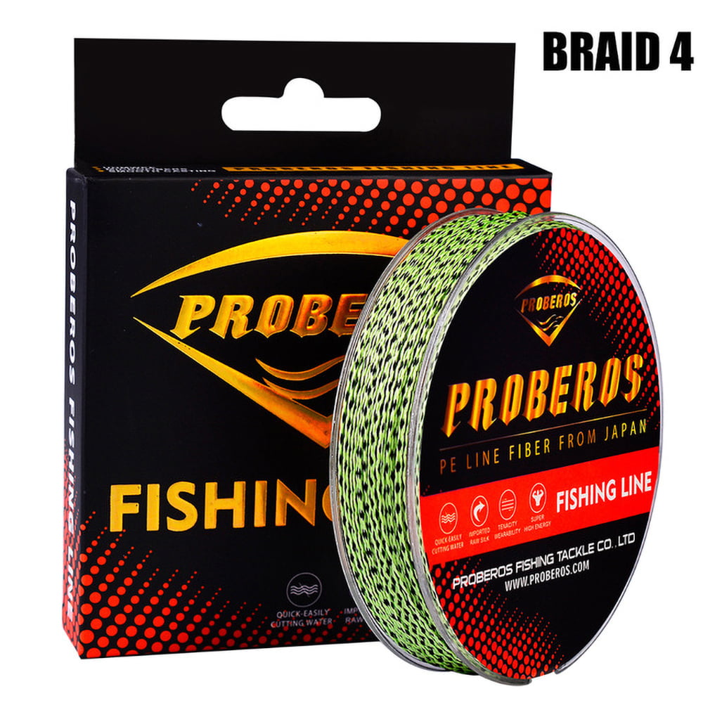 100M-1000M Fishing Line 6-100lb fishing LINE colorful Super strong 4/8 strands 