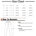 thumbnail image 3 of Bixock Women Fall and Winter Clothes,Women Casual Pants,Women Casual Loose Button Zipper Wide Leg Drape Striped Suit Pants, 3 of 5