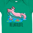 thumbnail image 4 of Inktastic Relaxolotl- Cute Axolotl on Summer Vacation Boys or Girls Baby Bodysuit, 4 of 5