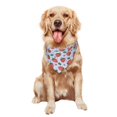 thumbnail image 5 of Disketp Strawberries Dog Bandanas 1PC Triangle Adjustable Puppy Bandana Bib Handkerchief for Large Medium Girl Dogs Pets Gift, 5 of 6