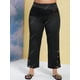 thumbnail image 2 of Tallas grandes O Panel de encaje Pantalones de bootcut Rosegal  Pantalones de talla grande, 2 of 5