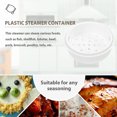 thumbnail image 3 of OUNONA Plastic Steamer Pot Easy Handling for Rice Cooker and Household Users 1Pcs, 3 of 8