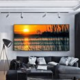 thumbnail image 3 of Wdftyju Pintura de diamante Sunset Reed Marshes completo taladro redondo DIY punto de cruz 100x40cm Wdftyju 3zw9kz5ts6ag6gk0, 3 of 9