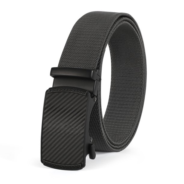 Ratchet Belts for Men, Nylon  Golf Belts, Adjustable Trim to Fit
