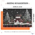 thumbnail image 2 of 32x20 Inch Doormat Indoor Entrance Mat Entrance Welcome Mat Outdoor Mats for Front Door Christmas Snowman, 2 of 8