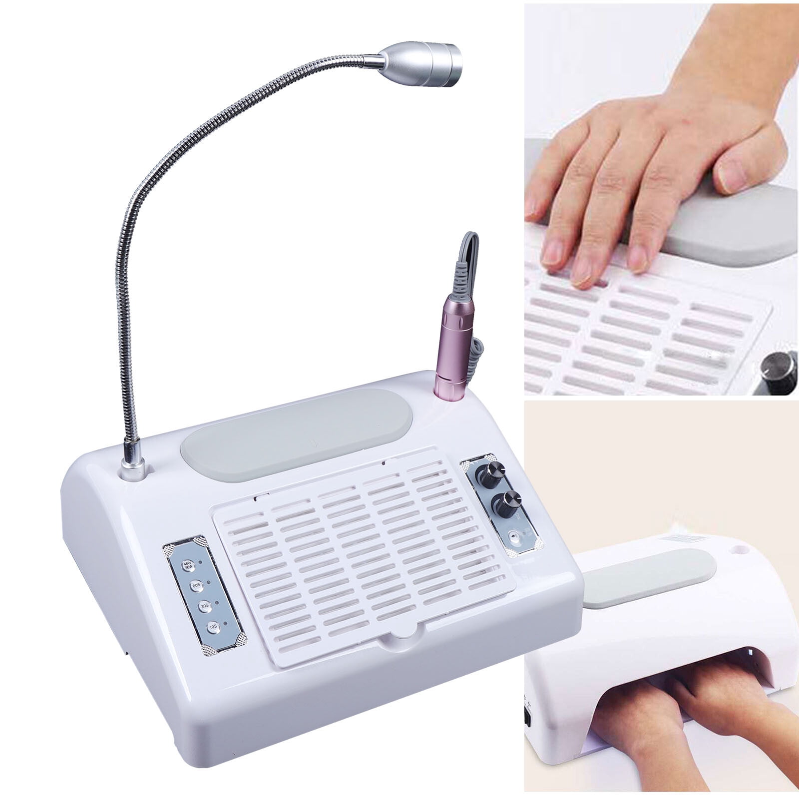 5-in-1 Nail Drill Machine with Nail Drills, Electric Manicure Pedicure Machine Set for Beauty Salon AC 100-240V