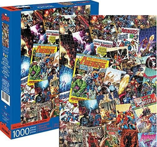Ravensburger Marvel Avengers Challenge Puzzle 1000 Piece Jigsaw Puzzles for Adults & Kids Age 12 Years Up