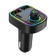 thumbnail image 1 of Car Bluetooth Fm Transmitter Modulator Handsfree Call Adapter Car Aux Charger Player Usb Dual Mp3 Kit Audio Music Accessories, 1 of 1