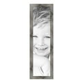 thumbnail image 2 of ArtToFrames 9" x 34" Winter White Barnwood 1.5 Inch Picture Frame, 9x34 inch Brown MDF Poster Frame (WOM-4661), 4 Pack, 2 of 7