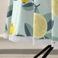 thumbnail image 5 of Coolnut 60" Yellow Lemons Outdoor Round Tablecloth, Waterproof Stain-Resistant Non-Slip Circular Tablecloth with Umbrella Hole and Zipper for Tabletop Backyard Party BBQ Decor, 5 of 7