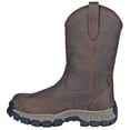 thumbnail image 2 of HOSS Men’s Composite Toe Waterproof Wellington Work Boot Slip Resistant EH Recon 11" Brown, 2 of 7