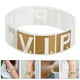thumbnail image 2 of 100 Uds pulseras VIP pulseras de fiesta pulsera para eventos conciertos ferias festivales fiesta, 2 of 5