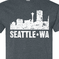 thumbnail image 4 of Inktastic Seattle Skyline Grunge T-Shirt, 4 of 5