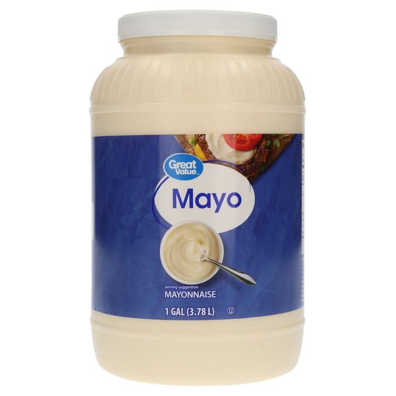Great Value Mayonnaise, 128 fl oz