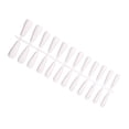 thumbnail image 4 of Fake Nail Set French Style Scratch Resistant Press-on Lightweight Manicure Stickers Fingernails Full Cover Removable Trimble Adjustable Manicure Stickers Type 1, 4 of 7