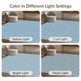 thumbnail image 7 of ODIKA 9'x12' Sky Blue Abstract Washable Area Rug Dynamic And Playful Design With Modern Influence Ornamental for Great Room, Indoor Concept, Large Living Low Pile, Flatwoven, 7 of 7