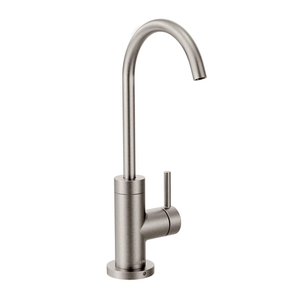 Moen S5530SRS Sip Modern Cold Water Kitchen Beverage Faucet with Optional Filtration System, Spot Resistant Stainless