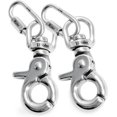 thumbnail image 1 of 316 Stainless Steel Swivel Eye Trigger Snap Hook (3 1/2"), 1 of 5
