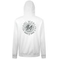 thumbnail image 3 of Men's Levelwear White Miami Marlins Podium Grain Hoodie, 3 of 3