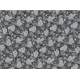 thumbnail image 2 of Zelouf Etched Floral Burnout On Crushed Linen  , Sewing, DIY, Crafts Fabric by the Yard, Black/white, 5 Yard, 2 of 2