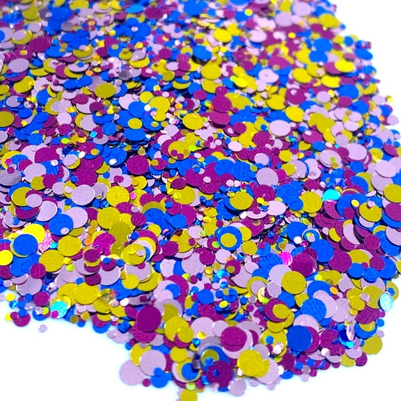 Circus Dot Glitter Confetti (1oz = 28g)