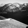 thumbnail image 2 of Adams, Ansel 15x15 White Modern Wood Framed Museum Art Print Titled - Panorama of barren mountains and shadowed valley, in Rocky Mountain National Park, Colorado, ca. 194, 2 of 4