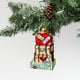 thumbnail image 4 of Set de adornos de cristal navideño | Muñeco de nieve y diseño de árbol | Decoración de casas navideñas | Coleccionable festivo artesanal | Centro de mesa elegante de 9,8 cm | Escaparate | Caja de, 4 of 6
