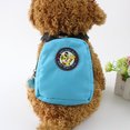 thumbnail image 3 of Dog Backpack Harness Decorative Lovely Dog Vest Pet Harness with Pet Leash, 3 of 4