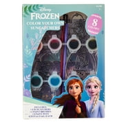 The Disney Frozen Paint Your Own Suncatcher has Suncatchers, Paint, and Paint Brushes