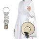 thumbnail image 2 of Clip de bolsillo para sombrero, Clips de retención para gorra de viaje, bolso de flores de Metal, Clips para sombrero de pico de pato, soporte para sombrero para accesorios de viaje al aire libre, 2 of 8