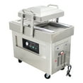 thumbnail image 1 of Two Chambers Vacuum Packaging Machine Stainless Steel Vacuum Sealer 15.7" Sealing Length 220V, 1 of 17