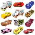 thumbnail image 2 of Disney Pixar Cars 3 Thunder party Lightning Mcqueen 1:55 Dr Damage Arvy Modelo de vehículo de fundición a presión de metal Juguete Regalo de Navidad para niños, 2 of 5